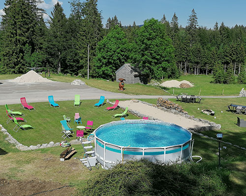Gite avec piscine