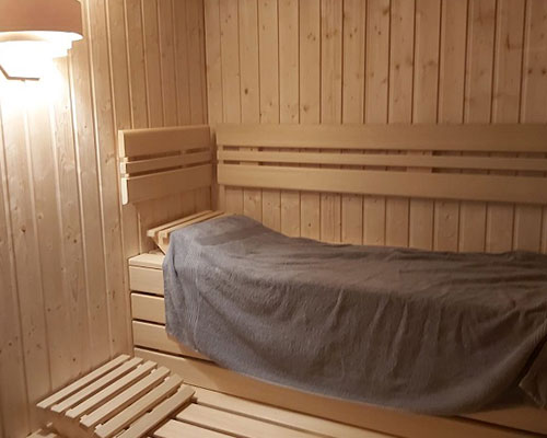 Gite avec sauna